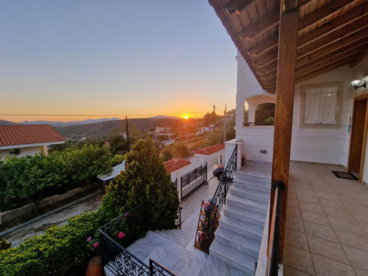 The Mirador Boutique Villa With Scenic Sea View Pórto Ráfti Esterno foto