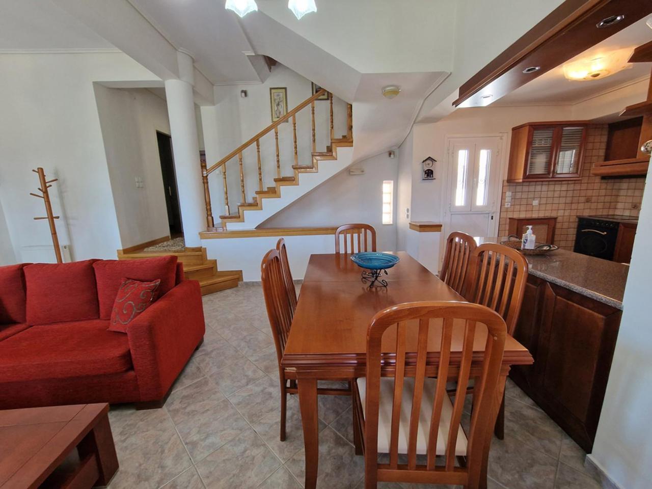 The Mirador Boutique Villa With Scenic Sea View Pórto Ráfti Esterno foto