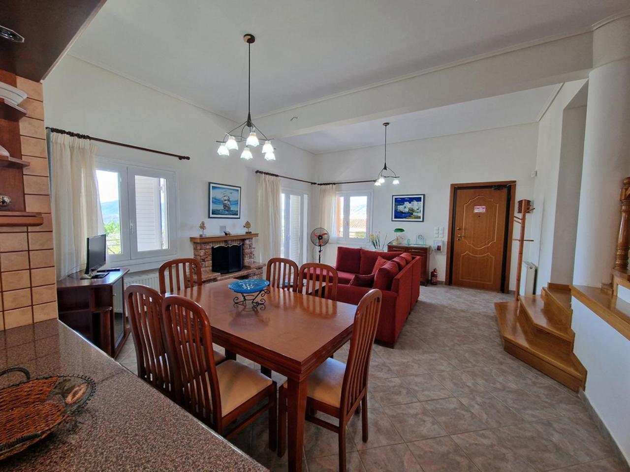 The Mirador Boutique Villa With Scenic Sea View Pórto Ráfti Esterno foto