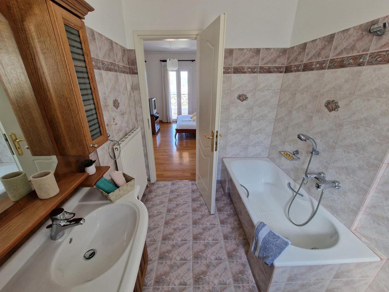 The Mirador Boutique Villa With Scenic Sea View Pórto Ráfti Esterno foto