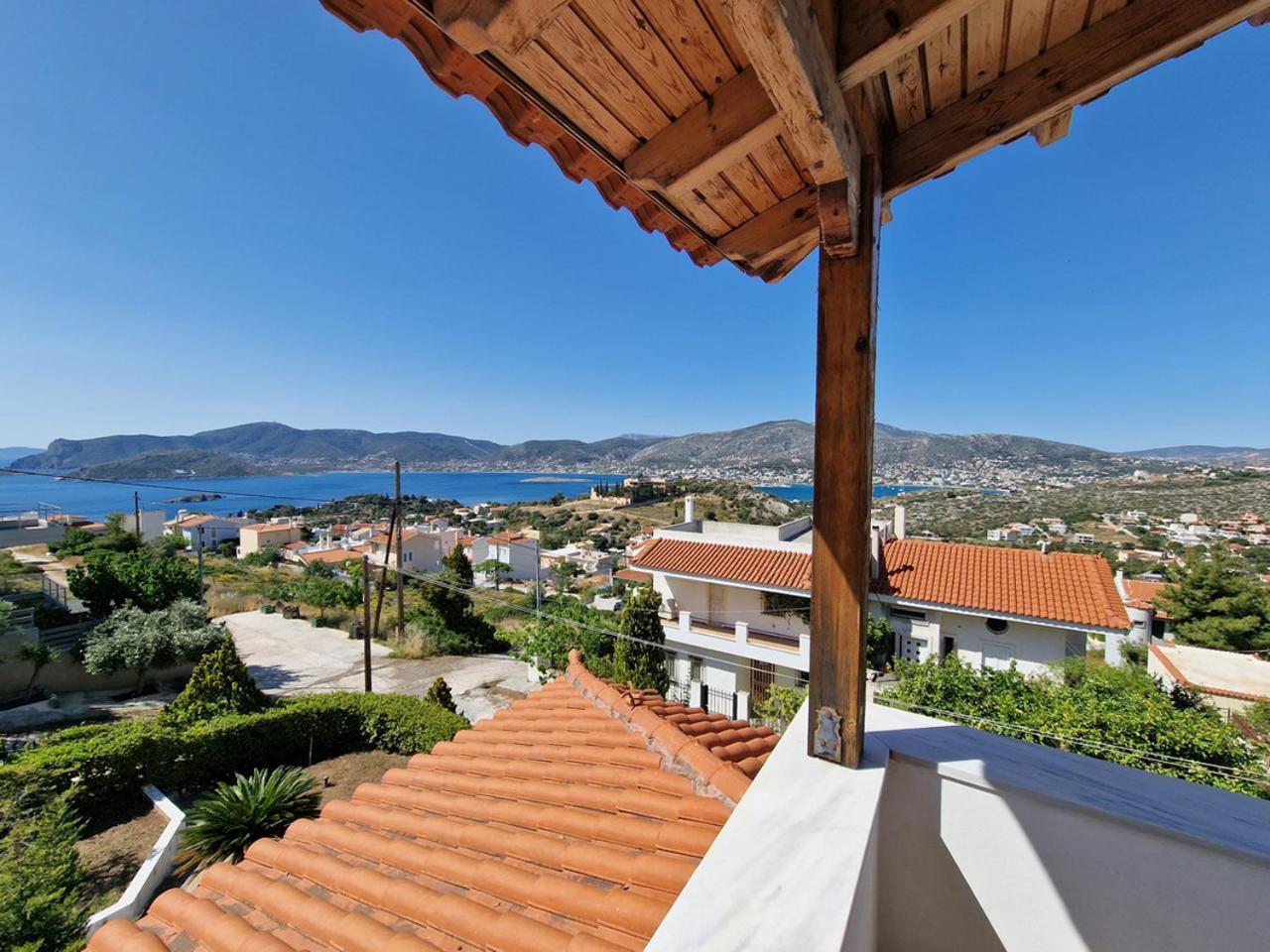 The Mirador Boutique Villa With Scenic Sea View Pórto Ráfti Esterno foto