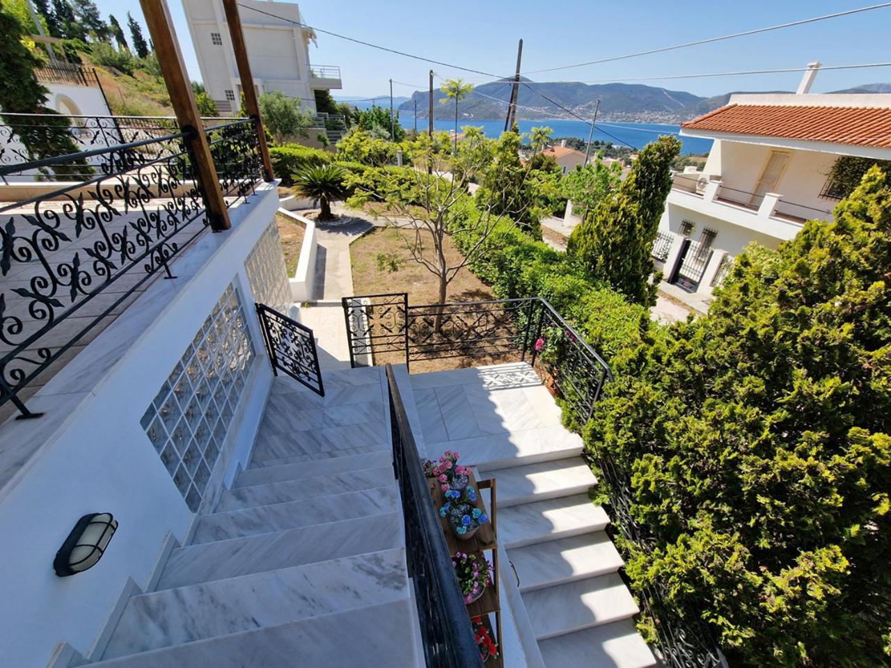 The Mirador Boutique Villa With Scenic Sea View Pórto Ráfti Esterno foto