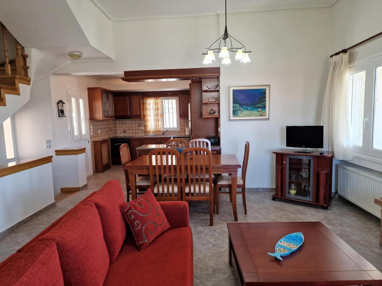 The Mirador Boutique Villa With Scenic Sea View Pórto Ráfti Esterno foto