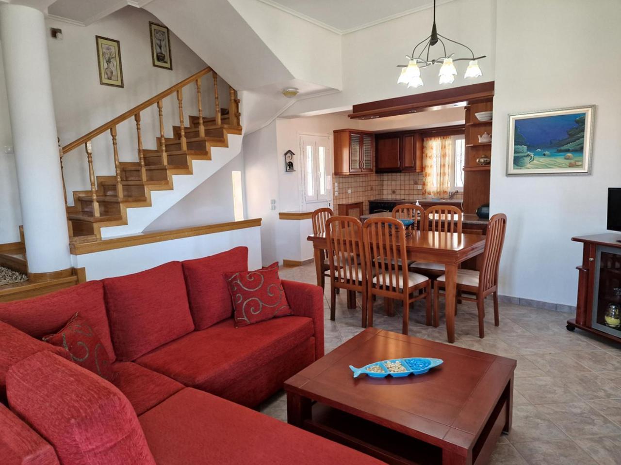 The Mirador Boutique Villa With Scenic Sea View Pórto Ráfti Esterno foto