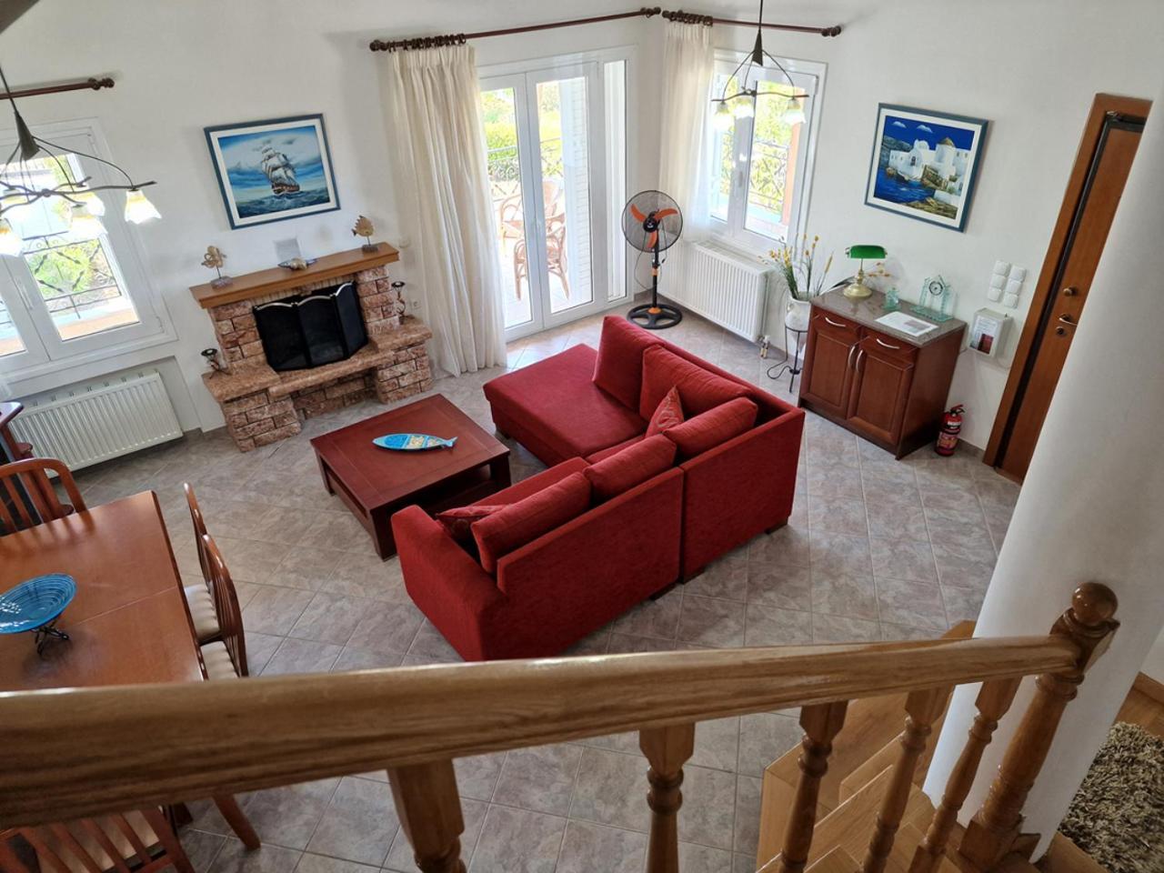 The Mirador Boutique Villa With Scenic Sea View Pórto Ráfti Esterno foto