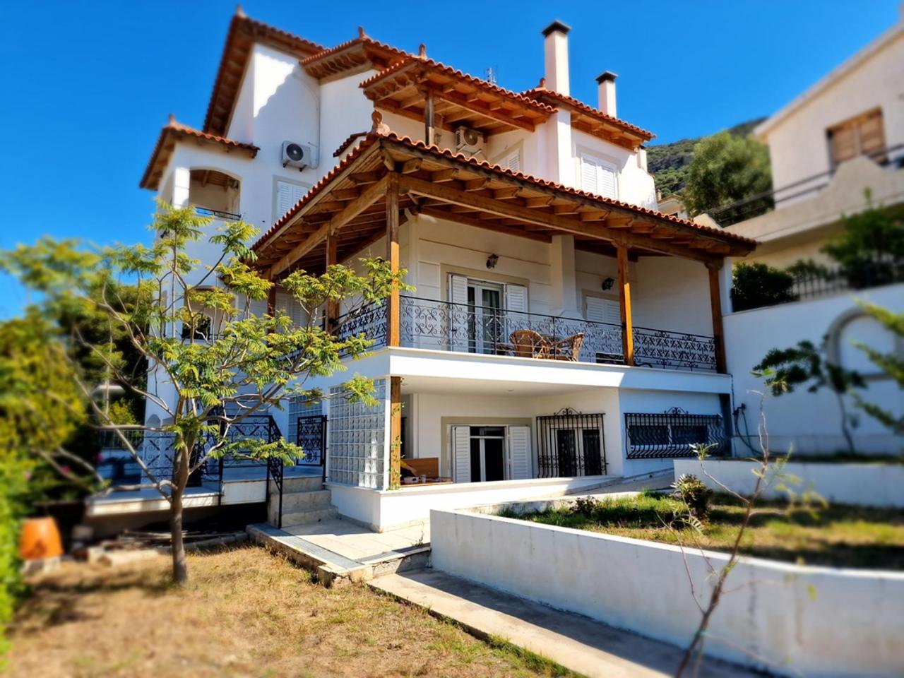 The Mirador Boutique Villa With Scenic Sea View Pórto Ráfti Esterno foto